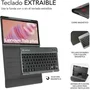 Subblim Keytab Pro BT SUBKT3-BTL330 - Funda con Teclado QWERTY Español Bluetooth 5.2 Extrable para Lenovo Tab Plus 11.5" (2025) y Tab 10, Negro, 78 Teclas, Batería 30h
